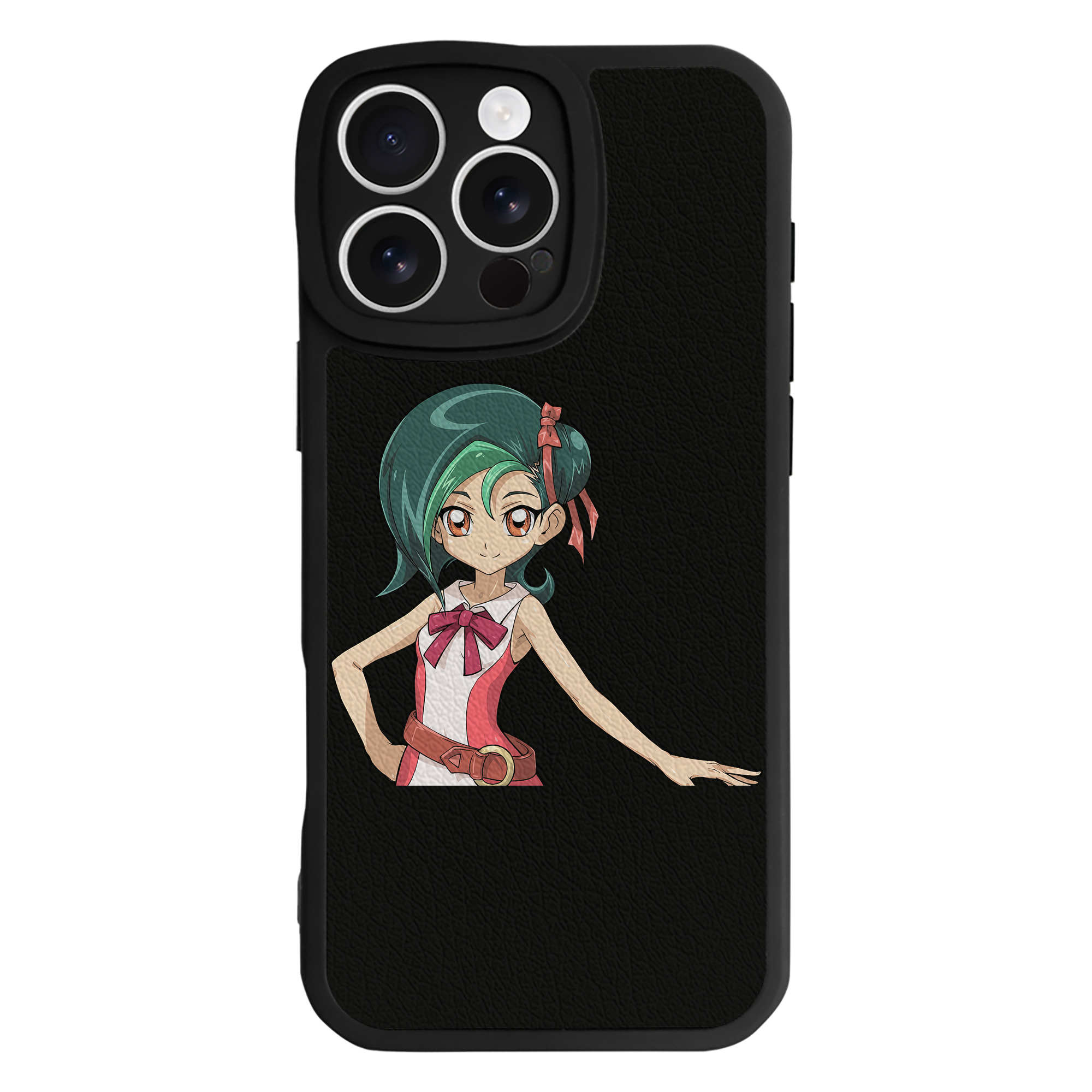 （画像用） 遊☆戯☆王 Yu-Gi-Oh! 【iPhone 16シリーズ対応】シリコンスマホケース（レザー調） 材質：シリコン